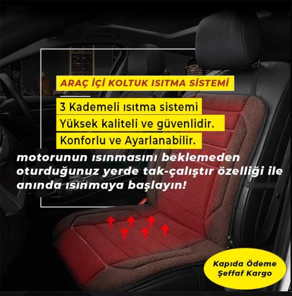 Araç Koltuk Isıtıcı Pratikko Türkiye Resmi Ürün Sitesi